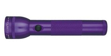 Maglite 2 Cell D Purple Flashlight - S2D986